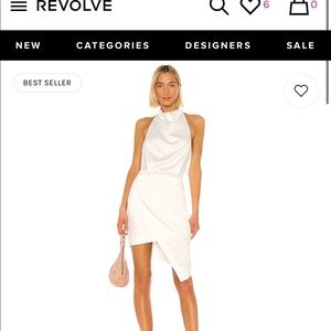 Like new size M Elliatt Revolve White Mini Dress